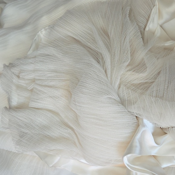 Modern Trousseau Gwen Wedding Dress Ivory Size 12 - Picture 14 of 16